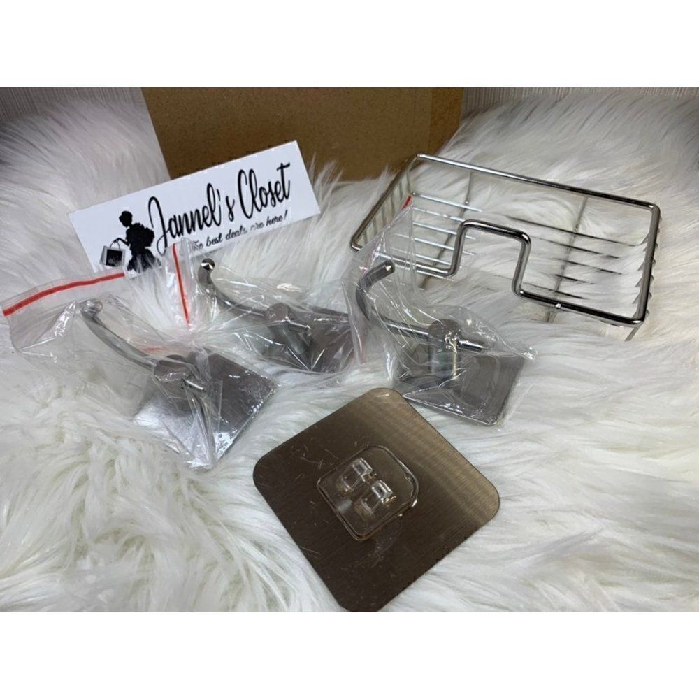 Sticky Hook and Soap Dish Box